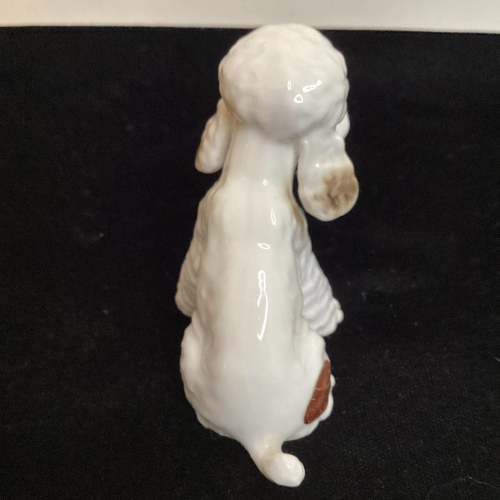 White Poodle Figurine - Picture 5 of 8